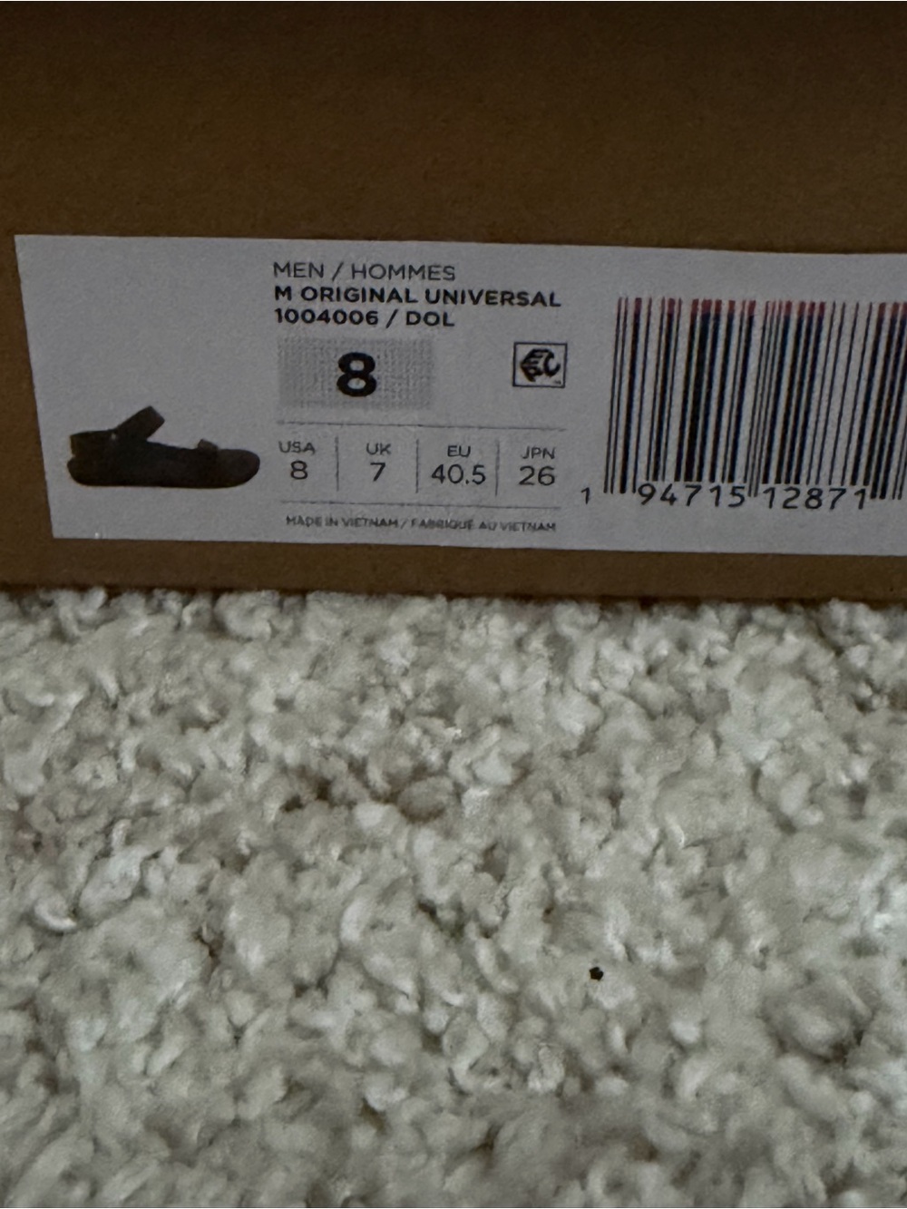 NWT Teva Men’s Olive Hiking Sandals - Black Footbed - Picture 3 of 4
